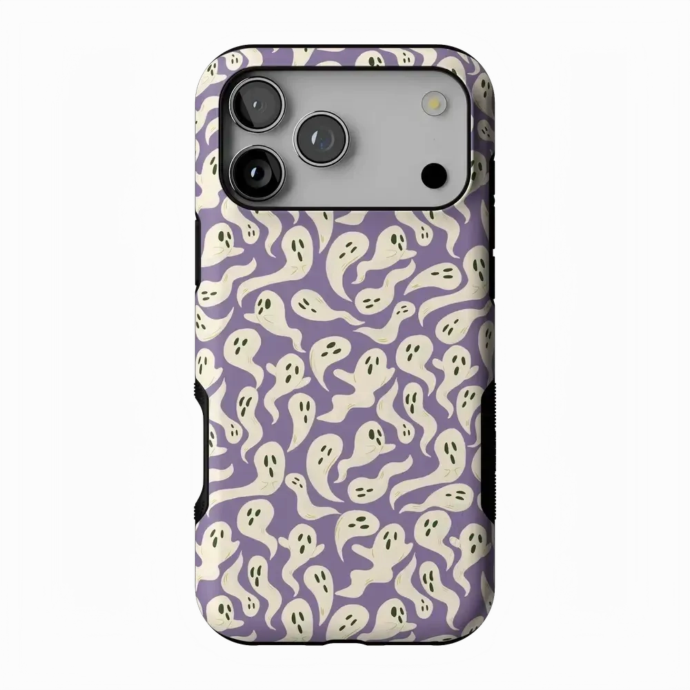 All Boo'd Up | Purple Ghost Case Soft Surface