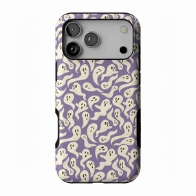 All Boo'd Up | Purple Ghost Case Soft Surface