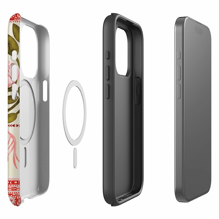 iPhone MagSafe Tough Case -  Roots By Nina Pace Soft Grip Soft Silicone