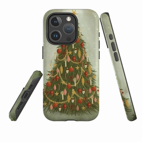 Protective Look iPhone MagSafe Tough Case - Christmas Tree By Maja Lindberg