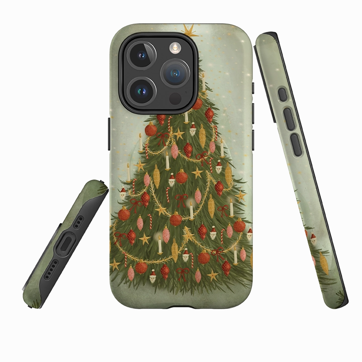 Protective Look iPhone MagSafe Tough Case - Christmas Tree By Maja Lindberg
