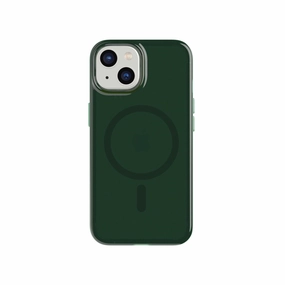 Smooth Pattern Finish Evo Tint - Apple iPhone 16e/14 Case MagSafe Compatible - Forest Greens