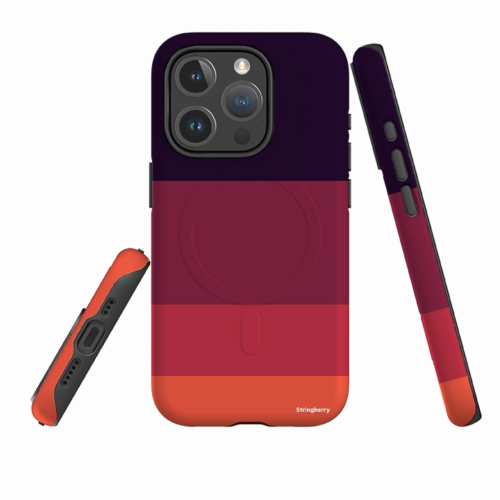 Strong Grip iPhone MagSafe Tough Case -  Tokyo Chroma