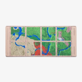 HG x Minecraft Mousepad XL - Map Lightweight Build Stylish Accessory