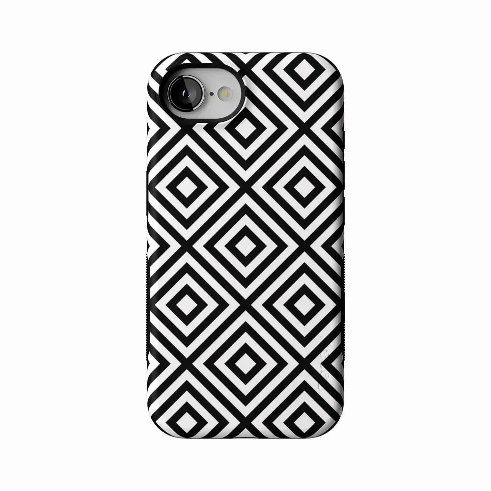 Everyday Carry Compact Texture Diamonds | High Contrast Design Case