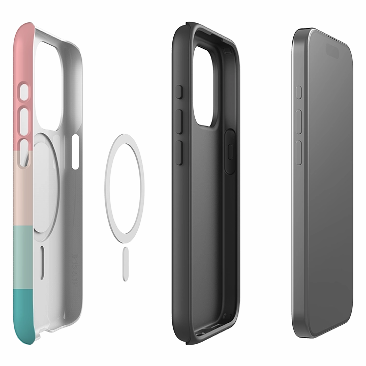 Sleek Grip Smooth Touch iPhone MagSafe Tough Case - Murcia Chroma