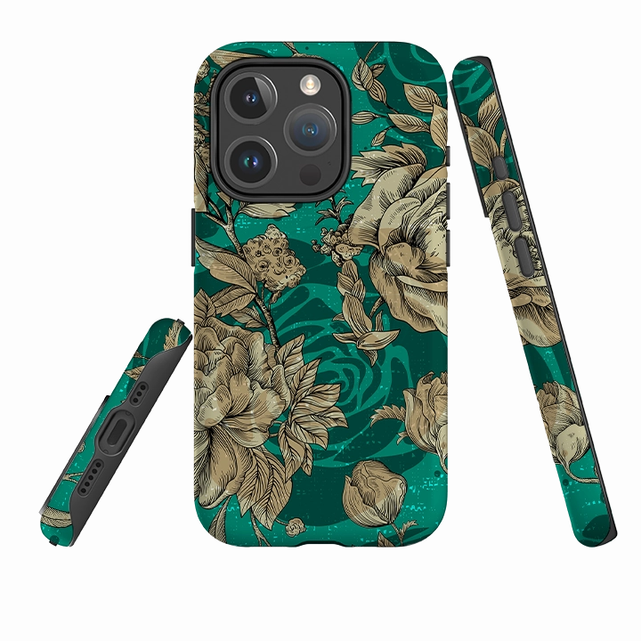 iPhone MagSafe Tough Case -  Highgrove Gardens Textured Detail