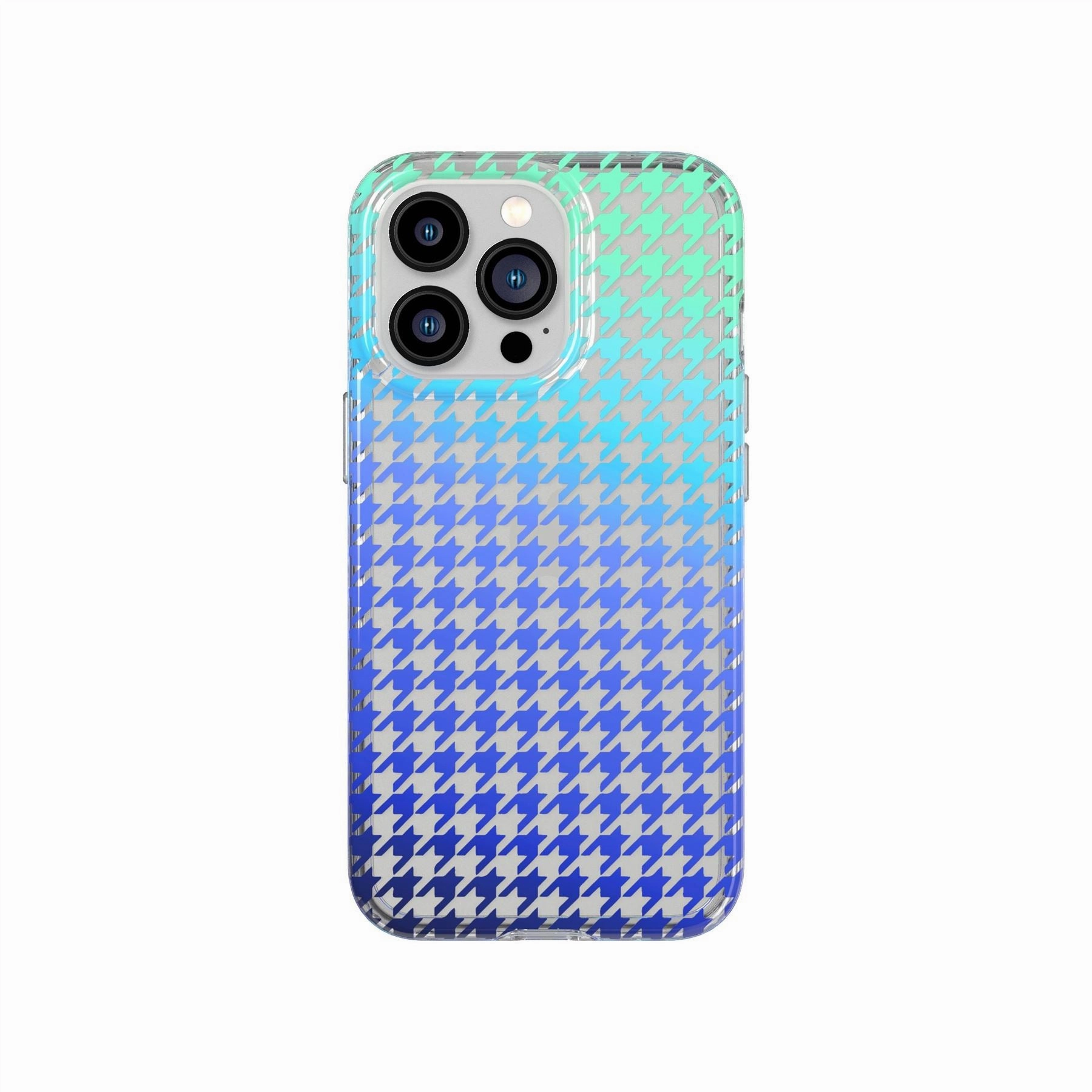 Comfort Detail Premium Edge Design EvoArt - Apple iPhone 13 Pro Case - Ombre Houndstooth