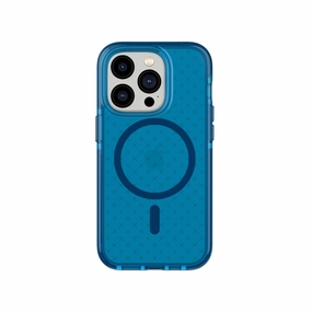 EvoCheck - Apple iPhone 14 Pro Case MagSafe Compatible - Classic Blue Durable Build