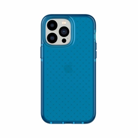 Classic Pattern Comfort Use EvoCheck - Apple iPhone 14 Pro Max Case - Classic Blue