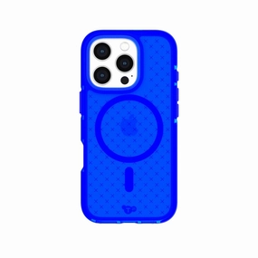 Lightweight Build EvoCheck - Apple iPhone 16 Pro Case MagSafe Compatible - Cobalt Blue
