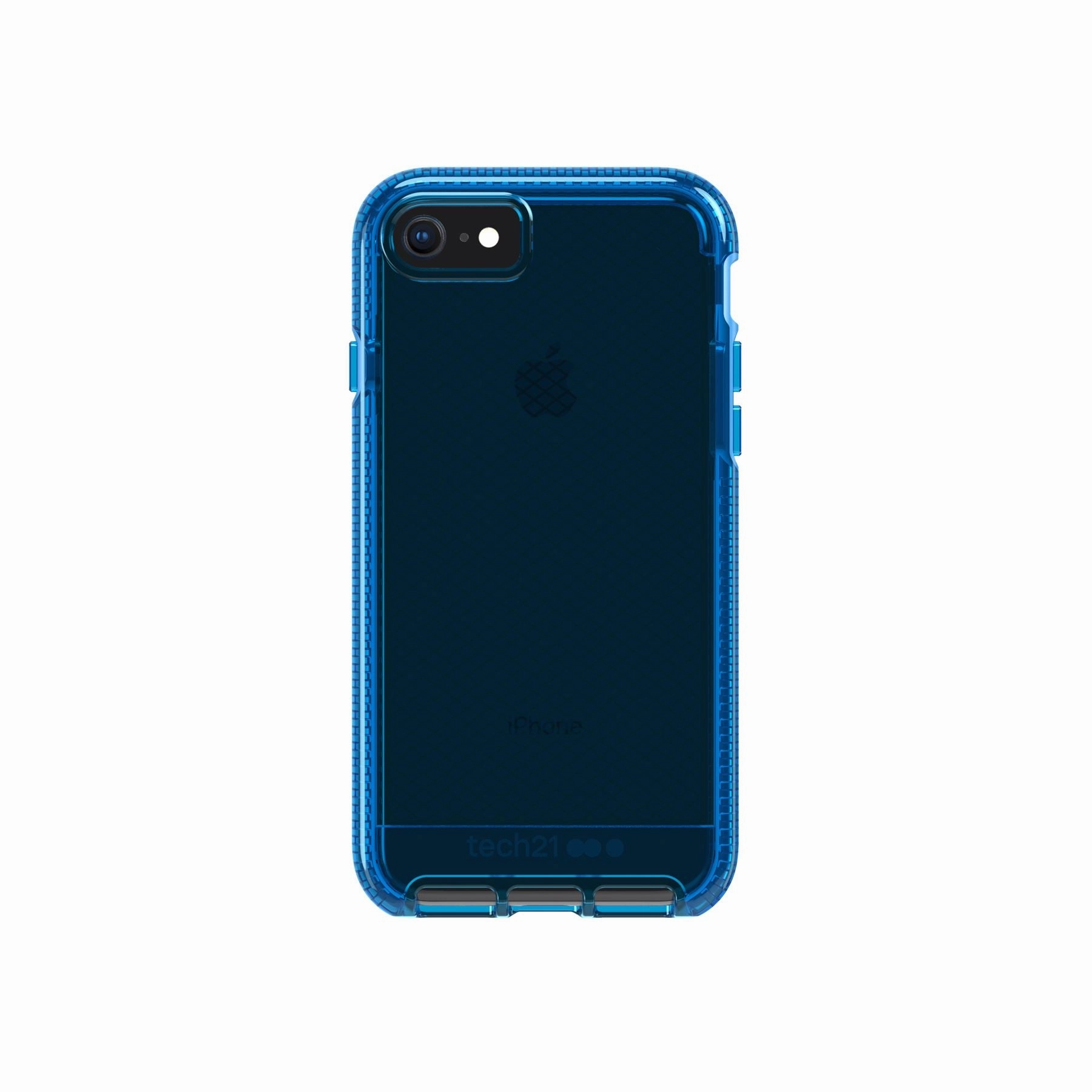 EvoCheck - Apple iPhone SE 2022 Case - Classic Blue Matte Texture