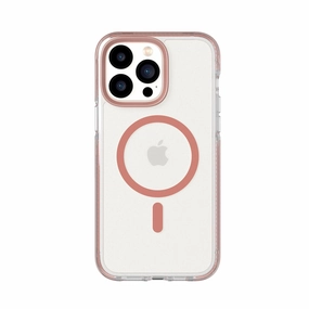Shock Surface Layer Edge Shield EvoCrystal - Apple iPhone 14 Pro Max Case MagSafe Compatible - Rose Gold