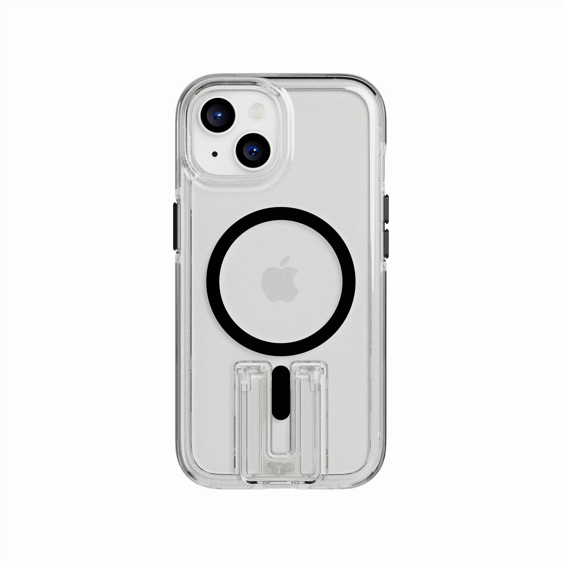 Shock Absorber EvoCrystal Kick - Apple iPhone 15 Case MagSafe Compatible - Clear Black