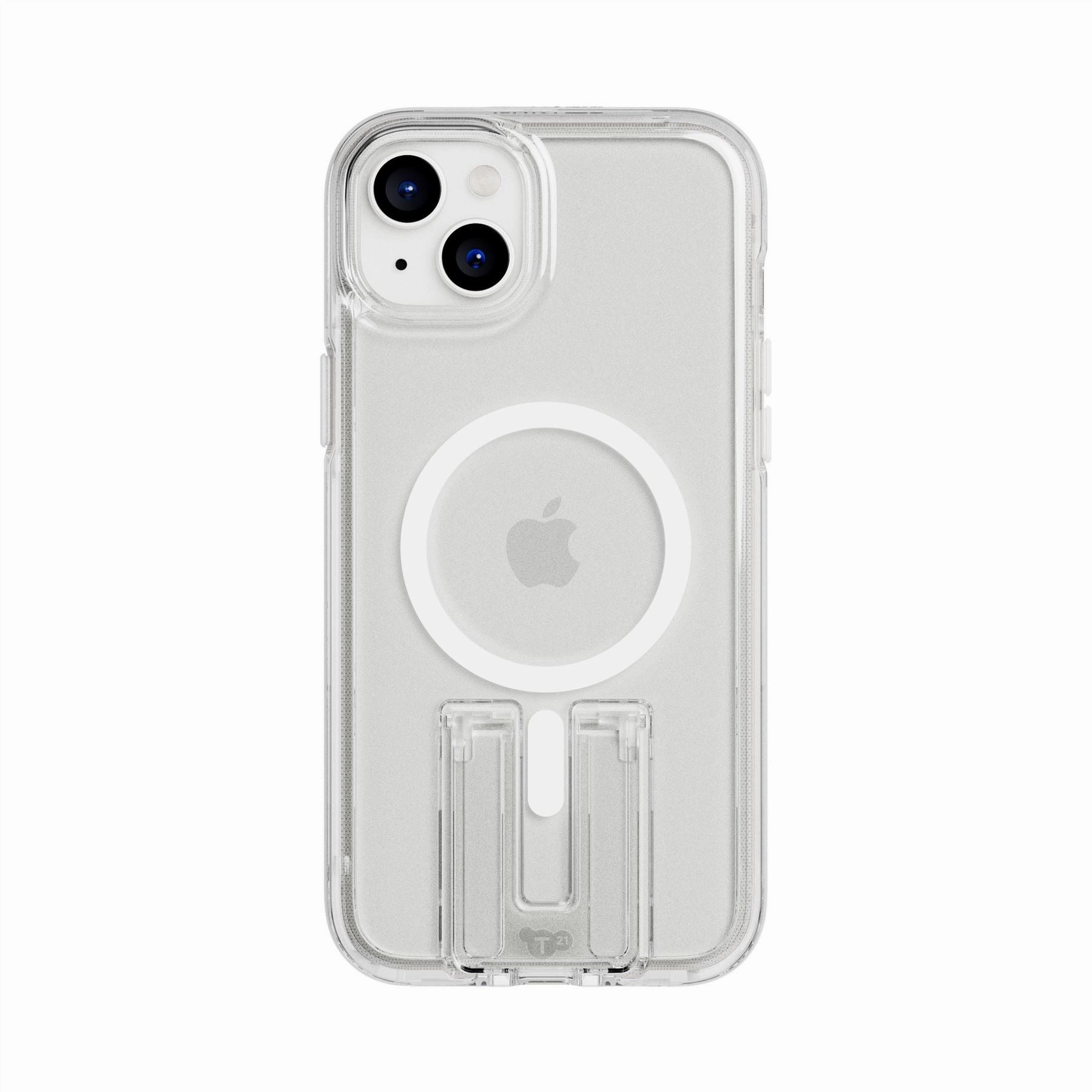 EvoCrystal Kick - Apple iPhone 15 Plus Case MagSafe Compatible - White Soft Detail Vivid Detail