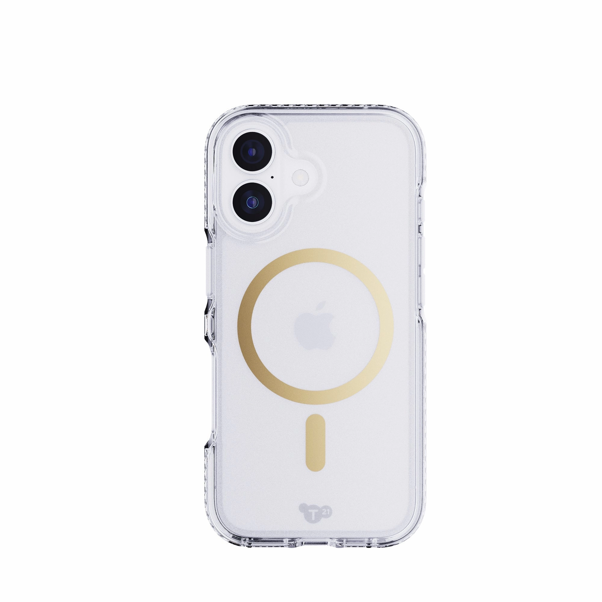 Comfort Pattern EvoCrystal MagSafe - Apple iPhone 17 Case - Metallic Gold