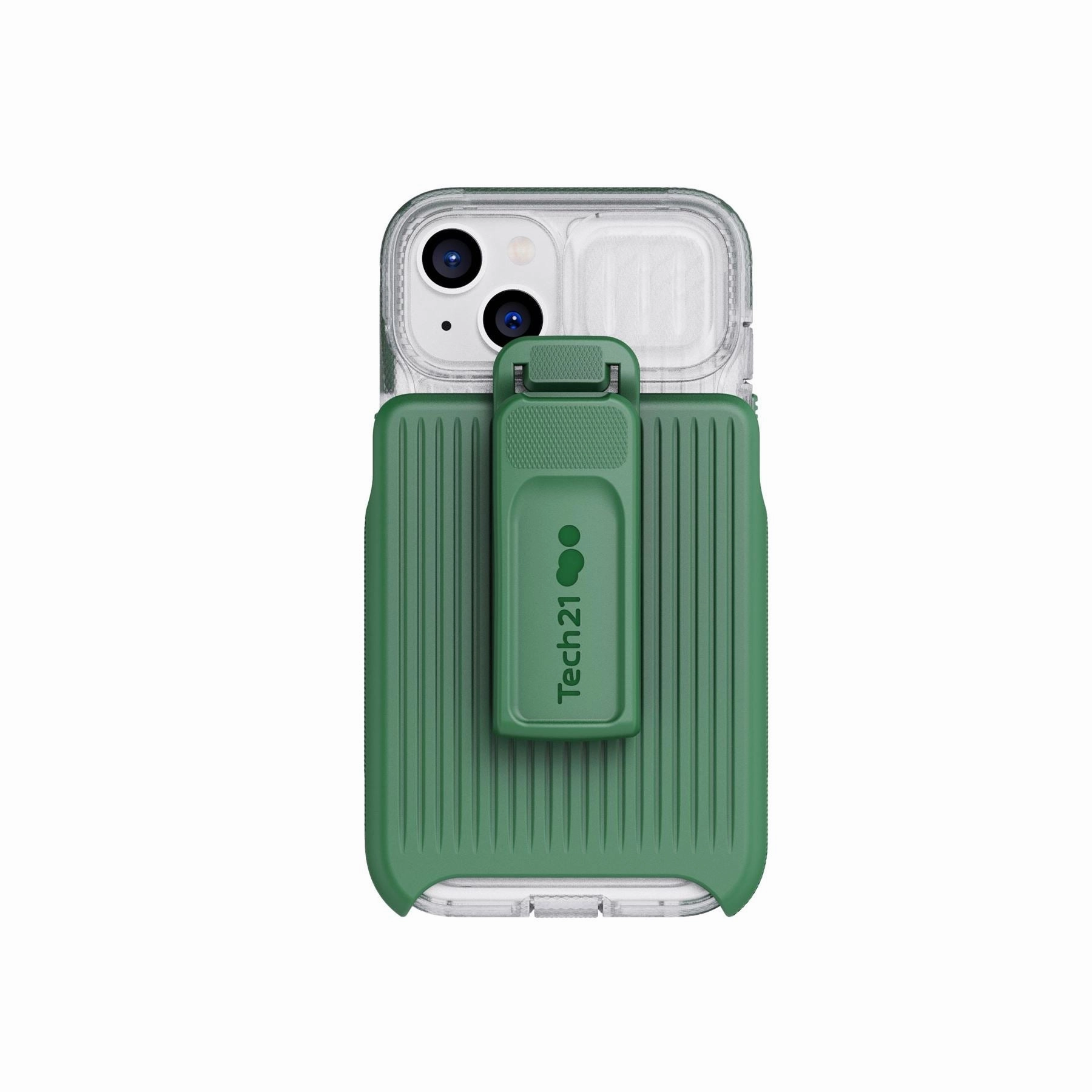 EvoMax - Apple iPhone 14 Case MagSafe Compatible - Frosted Green Compact Design