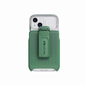 EvoMax - Apple iPhone 14 Case MagSafe Compatible - Frosted Green Compact Design