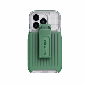 Hybrid Texture Layer Protective barrier EvoMax - Apple iPhone 14 Pro Case MagSafe Compatible - Frosted Green
