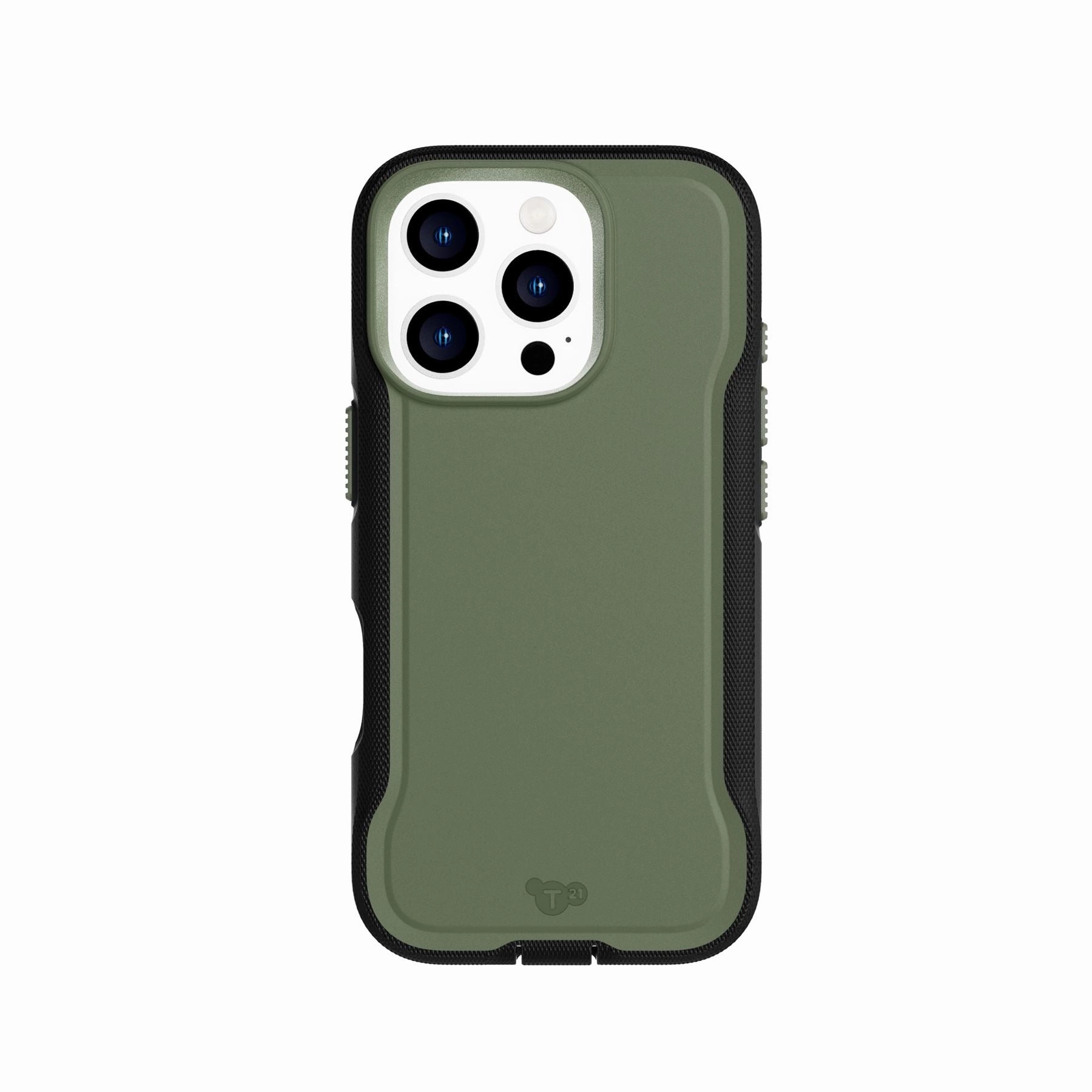 Durable Build Texture EvoPro - Apple iPhone 16 Pro Case MagSafe Compatible - Khaki/Black