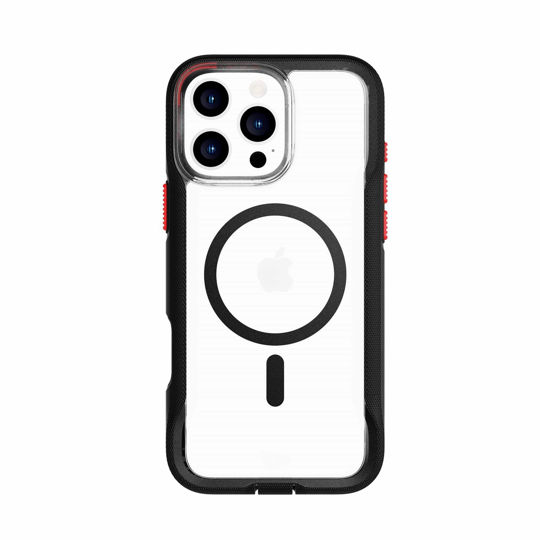 EvoPro - Apple iPhone 16 Pro Max Case MagSafe Compatible - Clear/Black Protective Design Layer