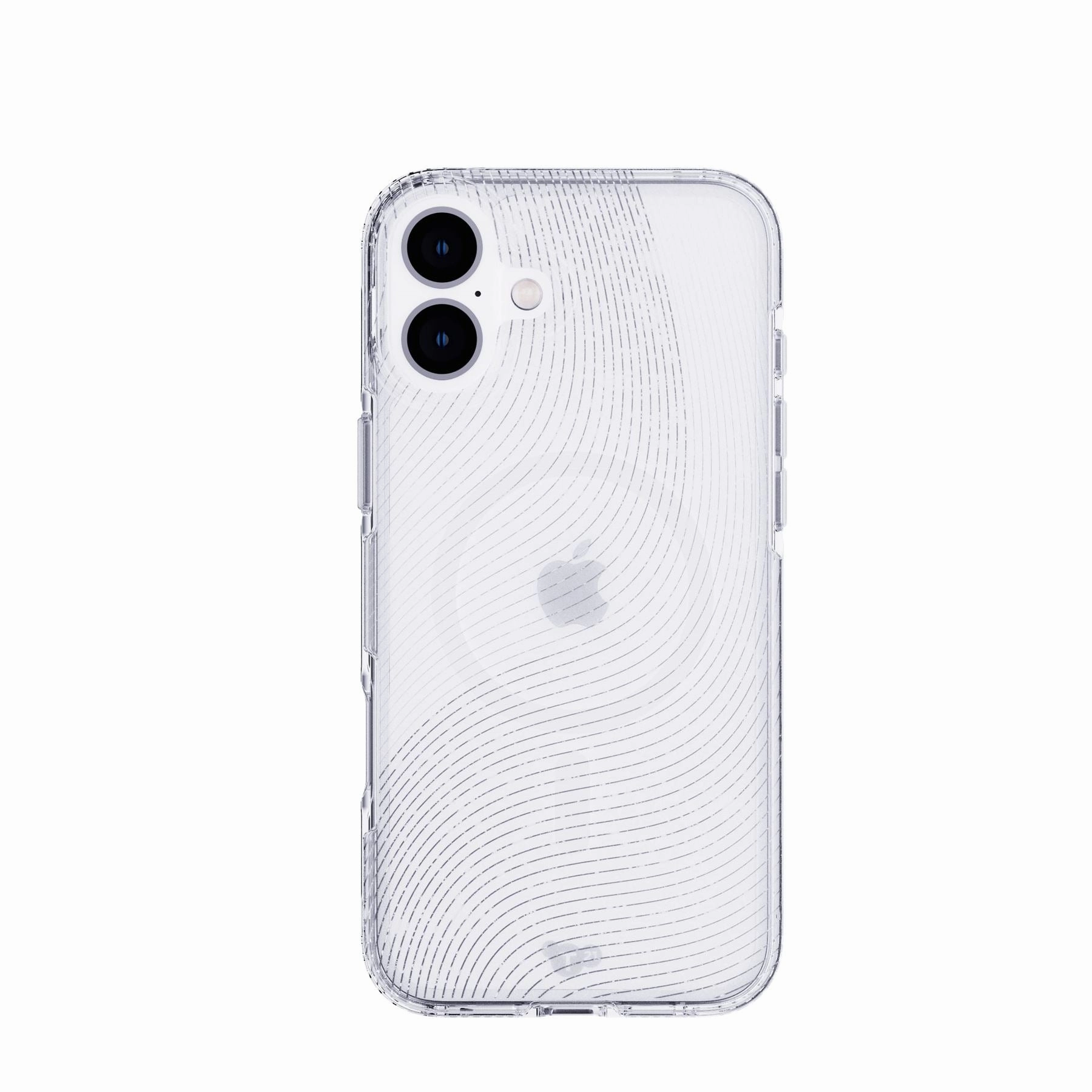 EvoSparkle - Apple iPhone 16 Plus Case MagSafe Compatible - Zen Strong Outline Smooth Form Texture