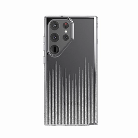 hybrid design Premium Material EvoSparkle - Samsung Galaxy S23 Ultra Case - Sparkle Rain