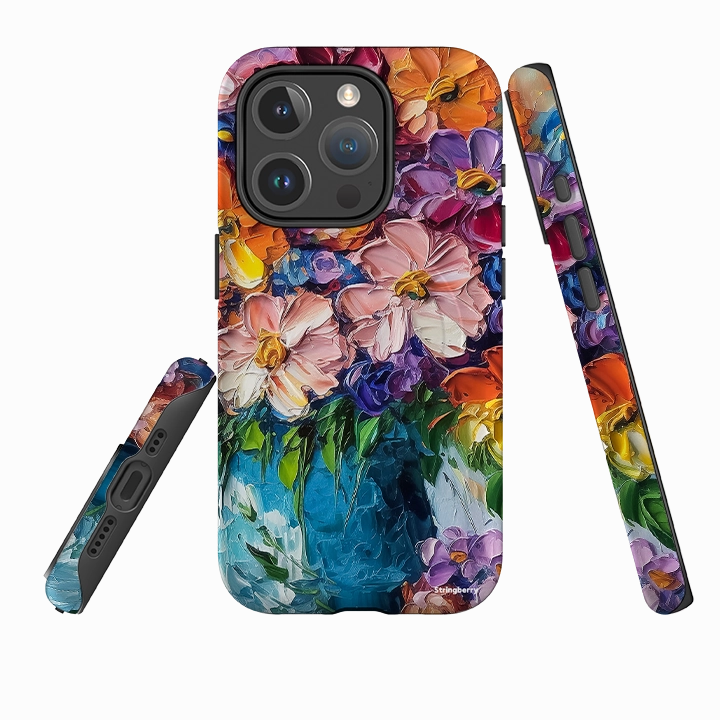 Hybrid Pattern Light Protection iPhone MagSafe Tough Case -  Oakington