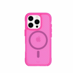 Modern Build Texture EvoArmor - Apple iPhone 16 Pro Case MagSafe Compatible - Pink