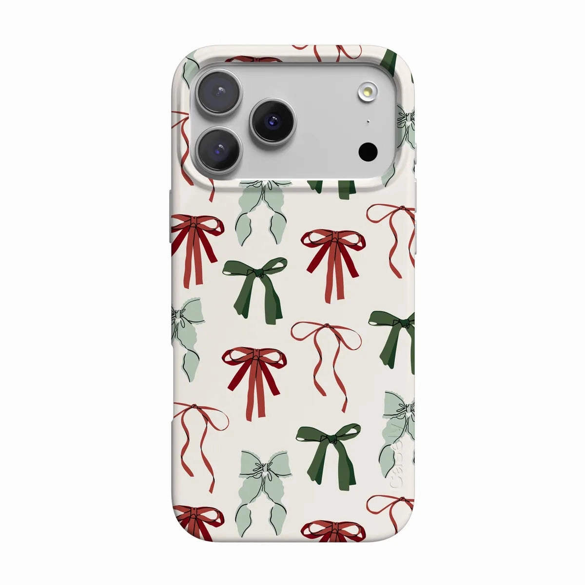 Soft touch finish Comfort Finish Festive Girlie | Holiday Bows Case