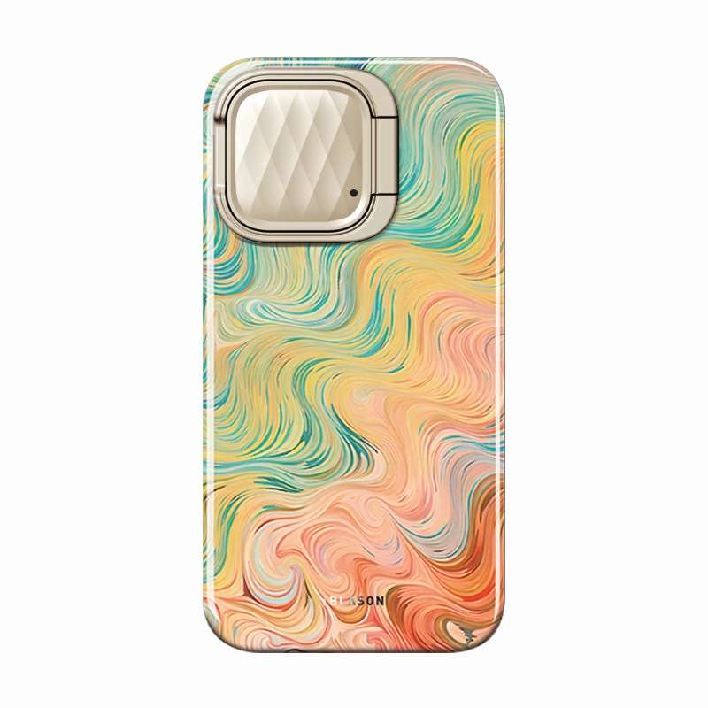 iPhone 14 Cosmo Mag Case - Watercolor Modern Touch