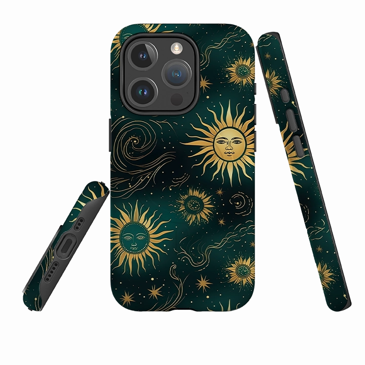 iPhone MagSafe Tough Case - Vintage Galaxy II Comfort Edge Layer