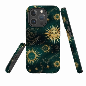 Minimal Build Texture Slim Texture iPhone MagSafe Tough Case - Vintage Galaxy II