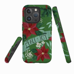 iPhone MagSafe Tough Case - Peace and Joy By Abby Jacobs Vivid colors Comfort Shield Texture