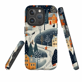 Comfort touch Vibrant Colors iPhone MagSafe Tough Case -  Winter Wonderland