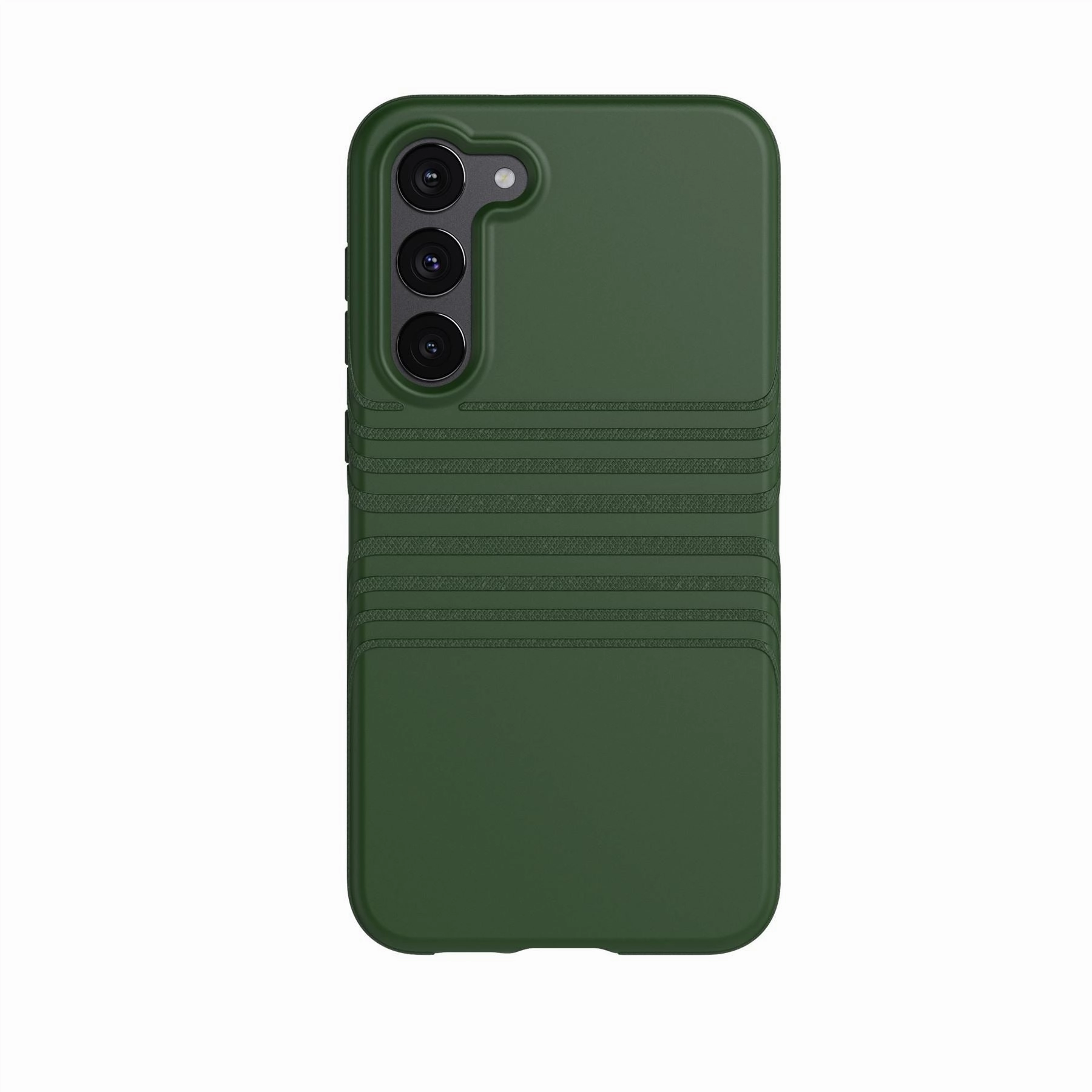 Evo Tactile - Samsung Galaxy S23  Case - Earth Green Protective Structure Luxury Look