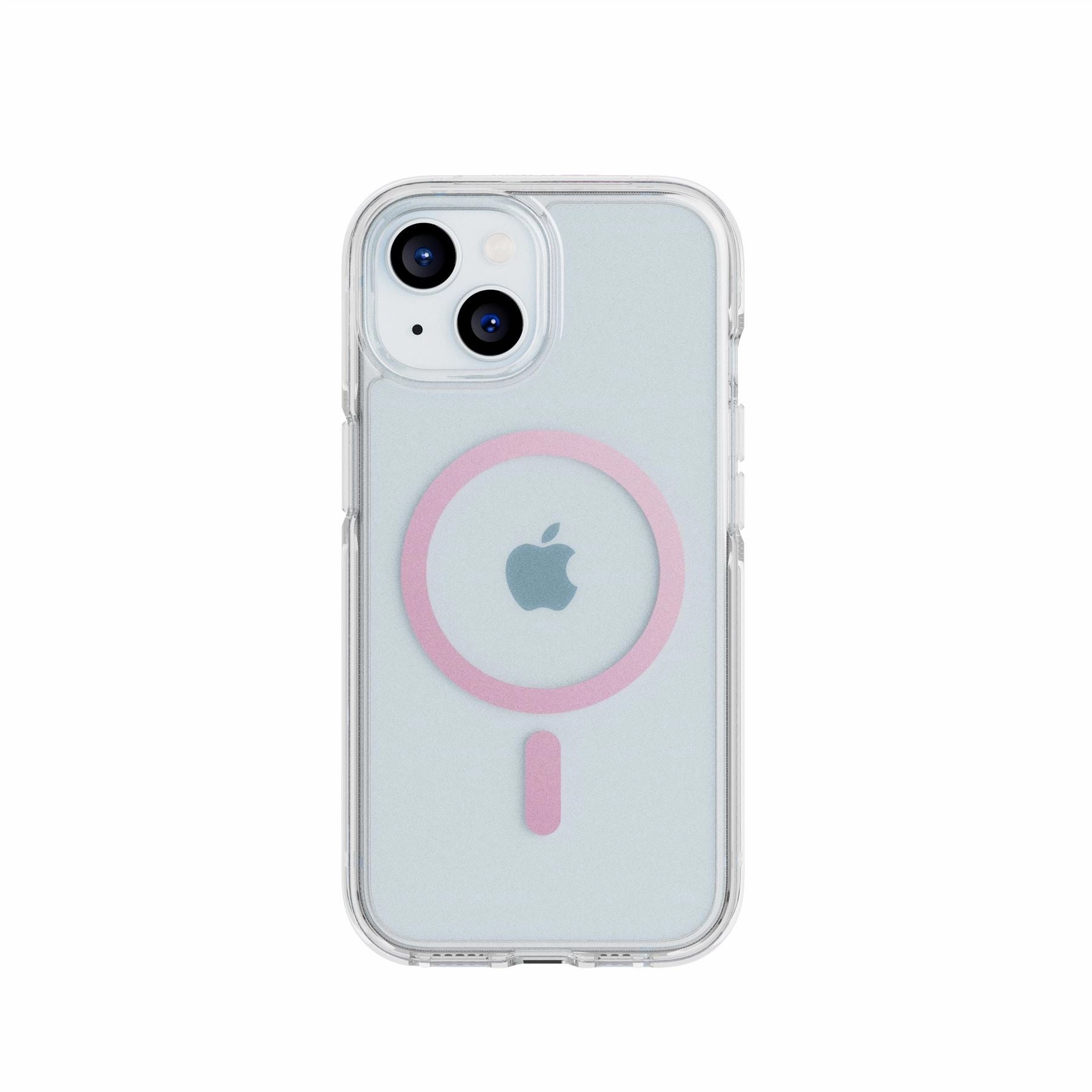 FlexQuartz - Apple iPhone 16e/15 Case MagSafe Compatible - Pink Stylish Surface Design