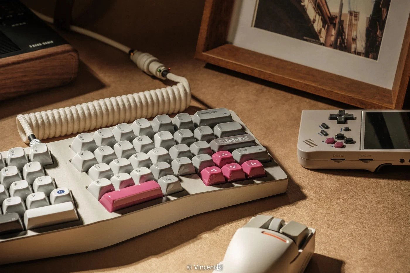 Mechanical Keyboard RGB Custom GAME 1989 GSA KEYCAPS GSA PROFILE POLISHED ABS