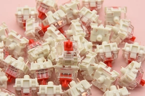 GATERON G PRO 3.0 RED LINEAR SWITCH FACTORY LUBED EDITION (10PCS) Custom Firmware Support
