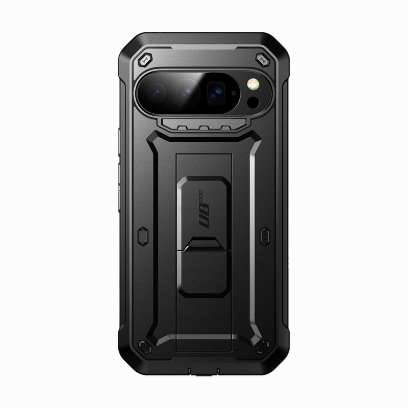 Protective Fit Matte Detail Google Pixel 10 Pro XL Unicorn Beetle PRO Rugged Phone Case-Black