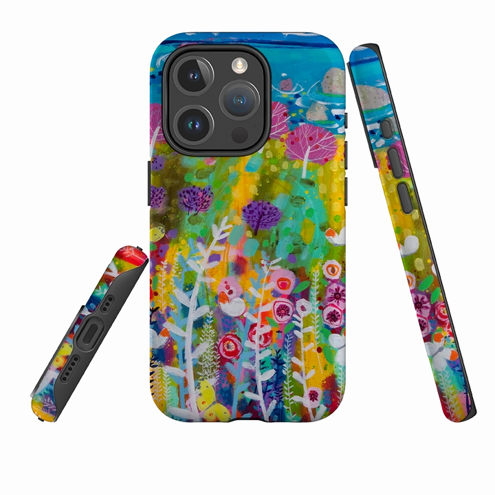 Classic Frame Elegant Texture iPhone MagSafe Tough Case -  Precious Day By Claire West