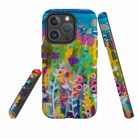 iPhone MagSafe Tough Case -  Precious Day By Claire West Soft Layer Texture