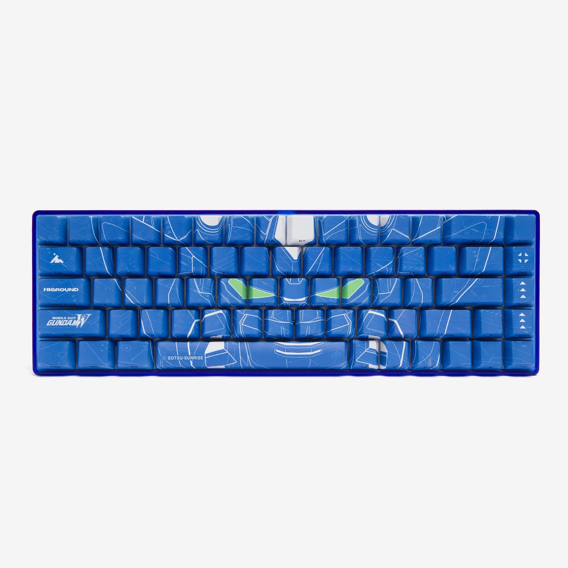 Gundam Basecamp 65 Keyboard - Admiral (Blue) Tenkeyless Keyboard Silent Switch