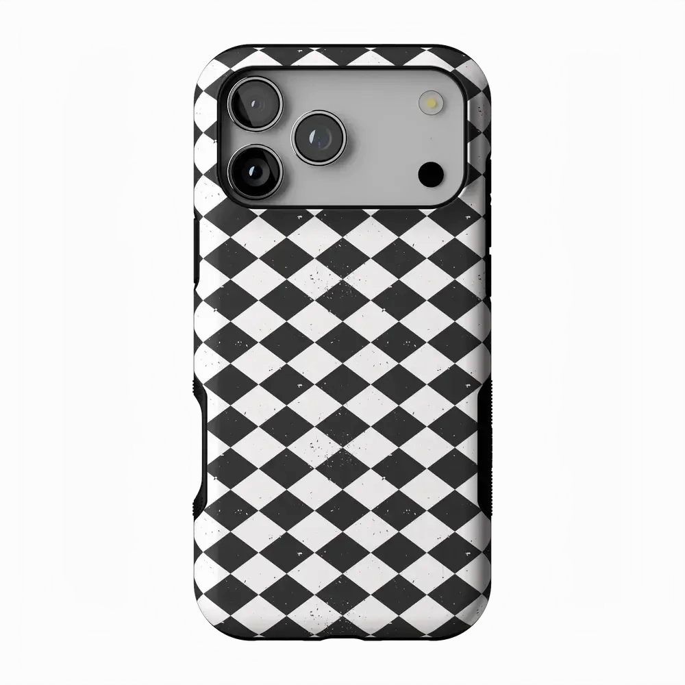 Heat dissipation Salem's Hex | Black & White Checkered Case