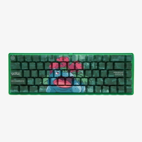 High Speed Typing Bluetooth Typing Keyboard Pokmon   HG Basecamp 65HE Keyboard - Venusaur