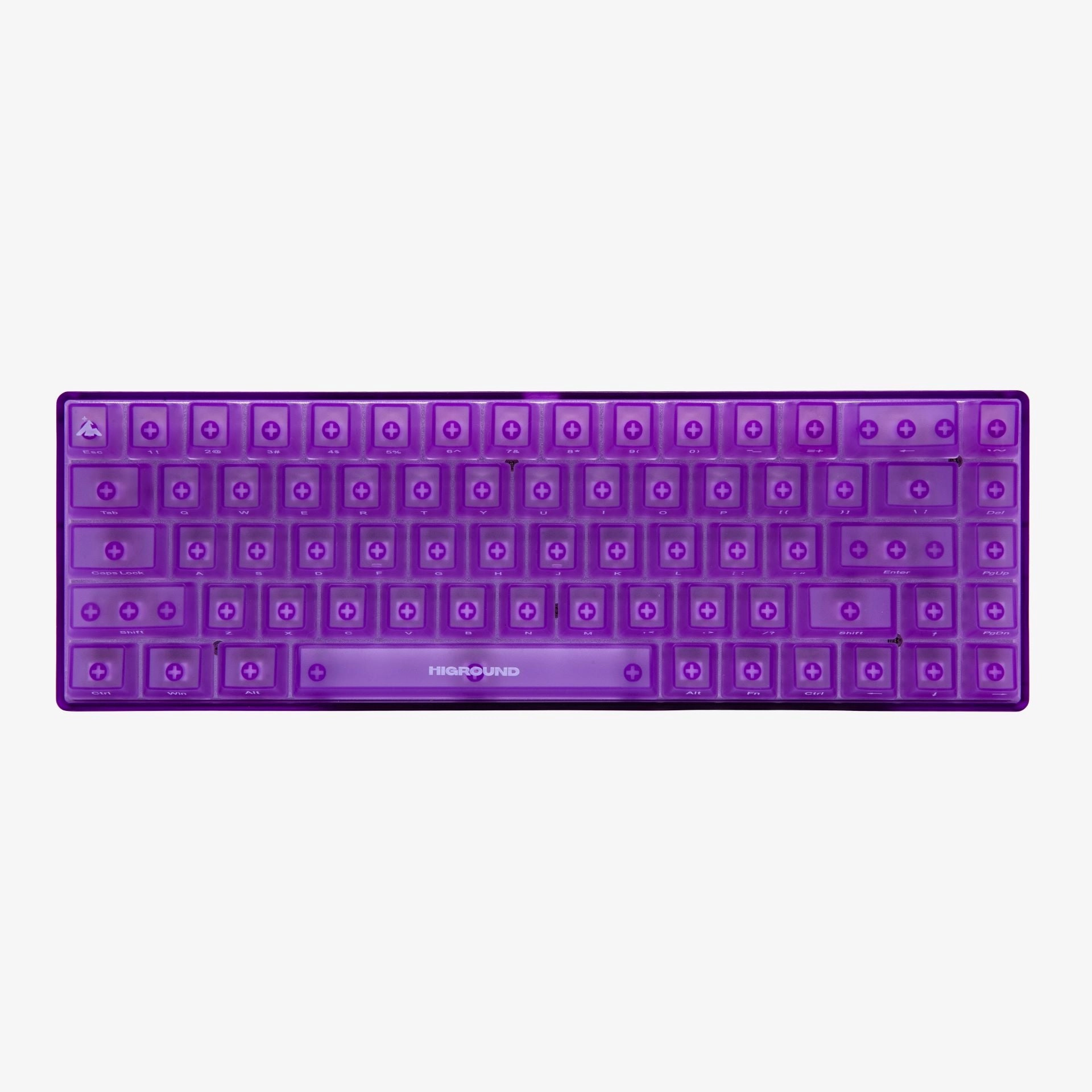 Higround Basecamp 65 Keyboard - AMETHYST (White Flame Switch) Keyboard Hobbyist