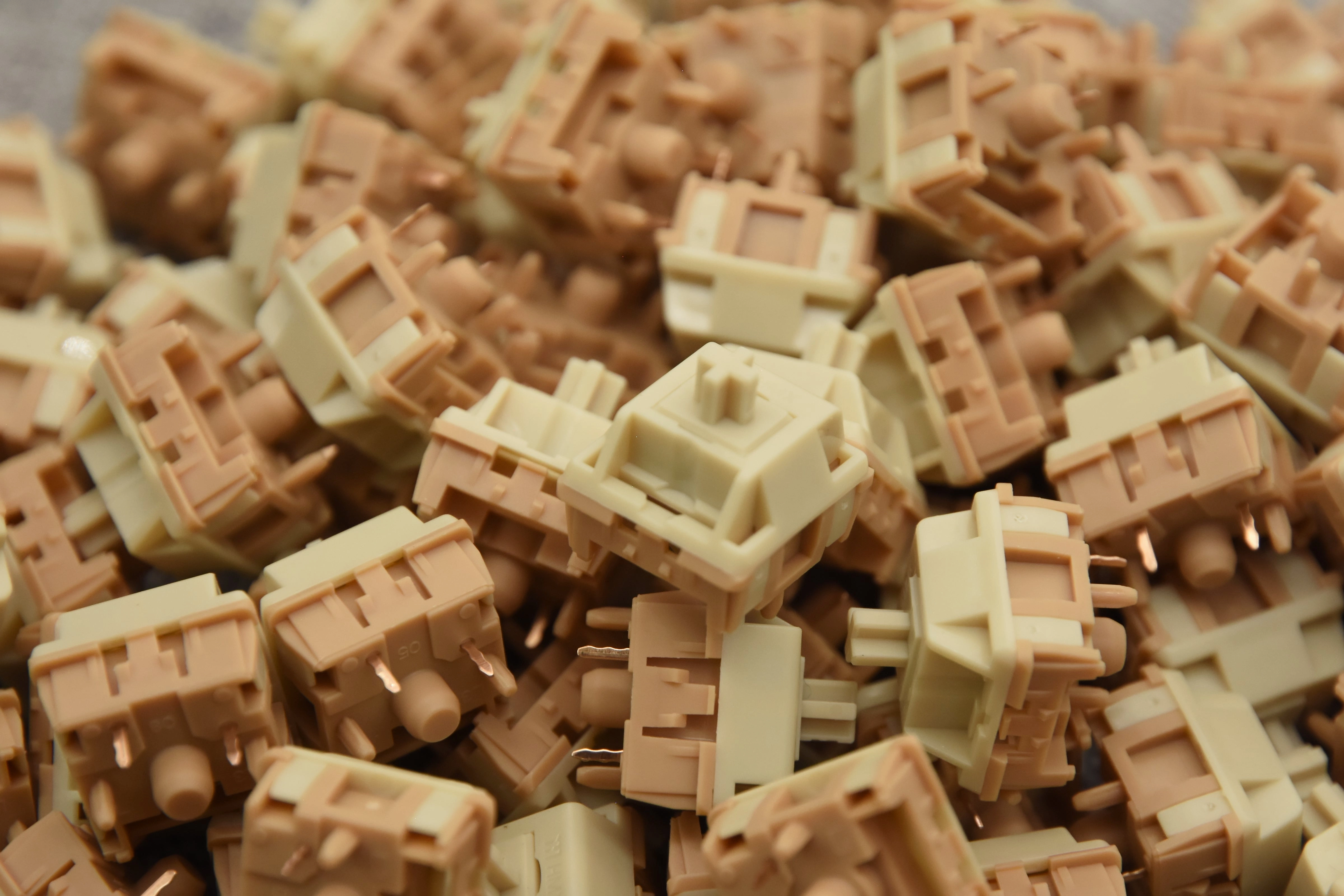 HMX SANDSTORM TACTILE SWITCH FACTORY LUBED (10PCS) Multi Device Setup 75 Percent Layout Setup