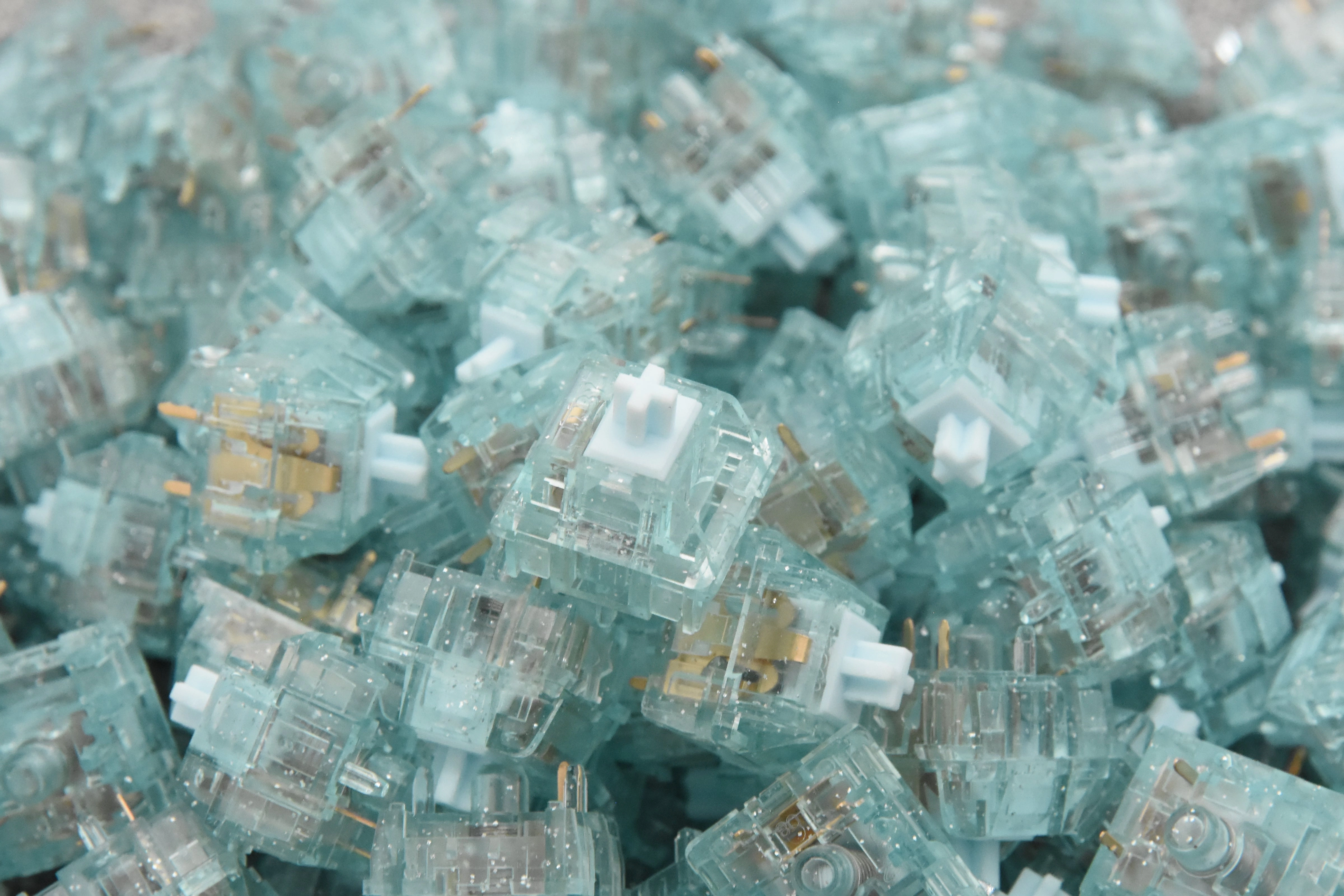 Mechanical Typing Student HMX SU COLOR R2 BLUE LINEAR SWITCH FACTORY LUBED EDITION (10PCS)