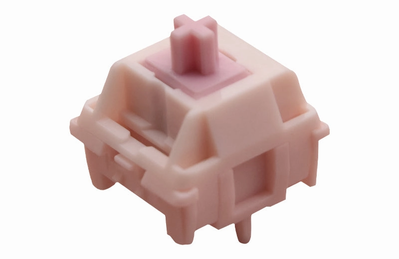 MMO Gaming Keyboard Coiled Cable Setup HMX Yunying Linear Switch Hand Lubed (10PCS)