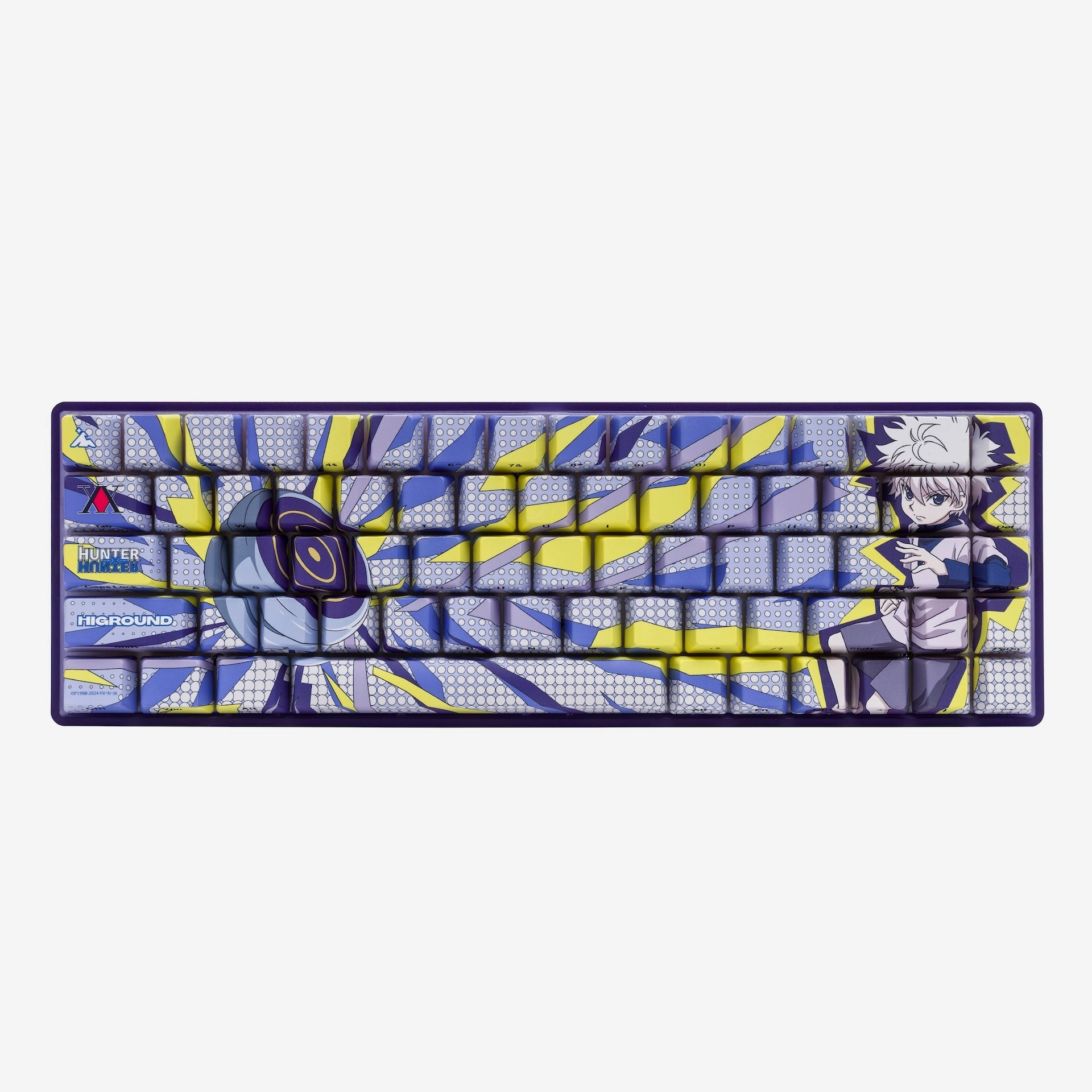 Desk Setup HxH x HG Basecamp 65HE Keyboard - Killua